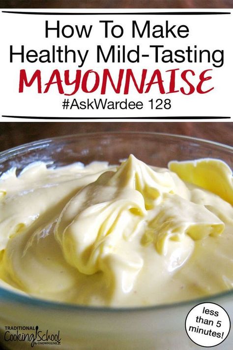 Looking for a simple, basic mayonnaise recipe... that's also healthy, mild-tasting, and doesn't require any fancy kitchen equipment? Not sure which oils (olive oil, coconut oil, or avocado oil) to use? In this video, you'll learn how to make the best homemade mayonnaise with only 6 ingredients, 5 minutes, and either a blender, stick blender (my favorite), or a whisk! This homemade mayo is perfect for Paleo, Whole30, or Keto recipes like chicken or egg salad. #homemade #mayonnaise Homemade Mayonnaise Recipe, Salad Homemade, Ranch Dressing Recipe Homemade, Fancy Kitchen, How To Make Mayonnaise, Stick Blender, Cooking Tips And Tricks, Basic Cooking, Homemade Mayo