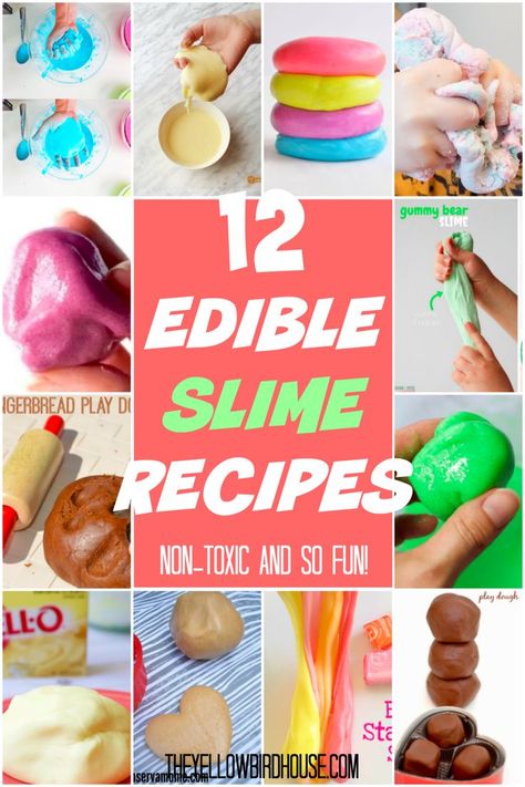 Starburst Slime, Edible Play Dough, Food Slime, Borax Free Slime, Chocolate Slime, Edible Slime Recipe, Edible Playdough, Borax Slime, Dough Ideas