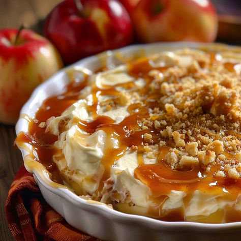 Lemon Angel Pie Recipe, Apple Cheesecake Dip, Caramel Apple Cheesecake Dip, Baked Caramel Apples, Caramel Apple Desserts, Chocolate Mint Brownies, Sundae Toppings, Chocolate Caramel Apples, Homemade Apple Pie Filling