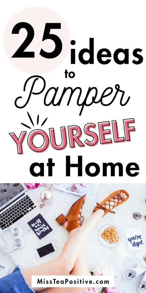 How to pamper yourself at home on a budget? Here are 25 best ways to pamper yourself at home during day or at night. These include easy ways to pamper yourself on your period, inexpensive ways to pamper on your birthday, Sunday self care pamper routine checklist with bath, hair, body & skincare tips, list of cheap ideas for a weekly at home spa day, how to have a pamper day at home ideas when sick, and more! Self Care Day At Home, Birthday Pampering Ideas, Sunday Self Care, Pamper Day, At Home Spa Day, Pamper Routine, Home Spa Day, At Home Spa, Routine Checklist