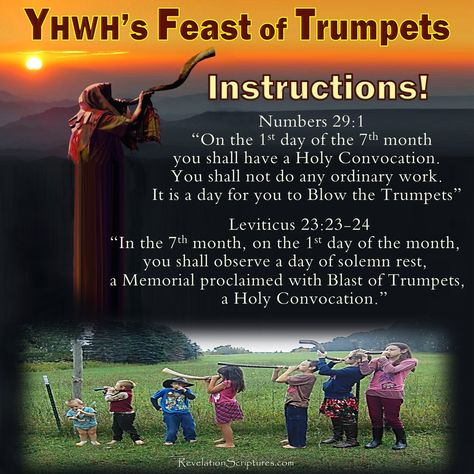 Feast Of Trumpets 2023, Feasts Of Trumpets, Feast Of Trumpets Food, Feast Of Trumpets Decorations, 7 Trumpets Of Revelation, 7 Trumpets, Hebrew Culture, Jeremiah 4, Feast Of Trumpets