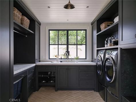 12 Burning Tree Rd, Newport Beach, CA 92660 | MLS #NP24026269 | Zillow Laundry Shelving, Laundry Basket Shelves, Laundry Room Decor Ideas, Burning Tree, Laundry Shelves, Basement Laundry Room, Laundry Room Wallpaper, Basement Laundry, Laundry Cabinets