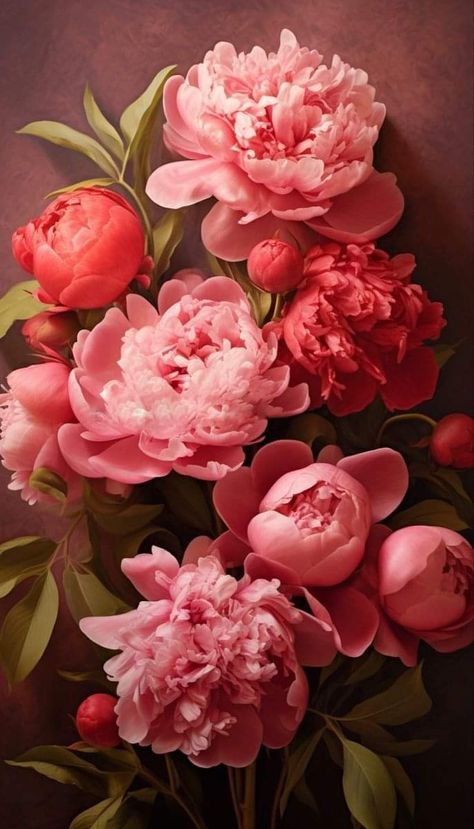 Flower Art Images, Beautiful Bouquet Of Flowers, Beautiful Flower Arrangements, Beautiful Flowers Pictures, Flowers Perennials, Little Flowers, Flower Lover, Flower Images, Pink Peonies