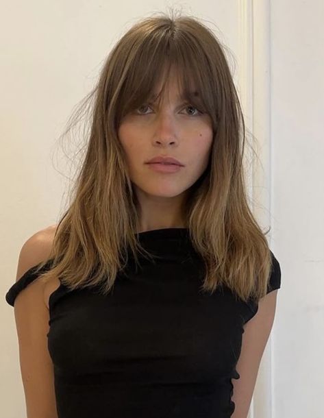 Mid Length Hair With Fringe, Georgia Jagger, Hair Styels, Hair Appointment, French Hair, Haircuts Straight Hair, Hair Color And Cut, Hair Images, Cut My Hair