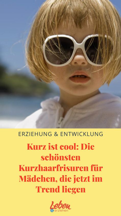 Kurz ist cool: Die schönsten Kurzhaarfrisuren für Mädchen sind trendy und alles andere als 0-8-15. Von Bob bis Pixie – unsere Lieblingsfrisuren für stylishe Kids. Pixie Haircut Girls Little Kids Short, French Cut, Pixie Bob, Hair Tutorials, Toddler Hair, Pixie Cut, Hair Tutorial, Hair Cuts, Hair