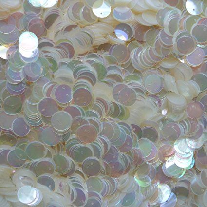 10mm Flat Round SEQUIN Top Hole Paillettes ~ Crystal Iris Rainbow Iridescent ~ Loose sequins for embroidery, bridal, applique, arts, crafts, and embellishment. Rainbow Top, Rainbow Iridescent, Crystal Rainbow, Sparkle Party, Bridal Applique, Love Coupons, Sweatshirts Pattern, White Aesthetic, Sequin Top