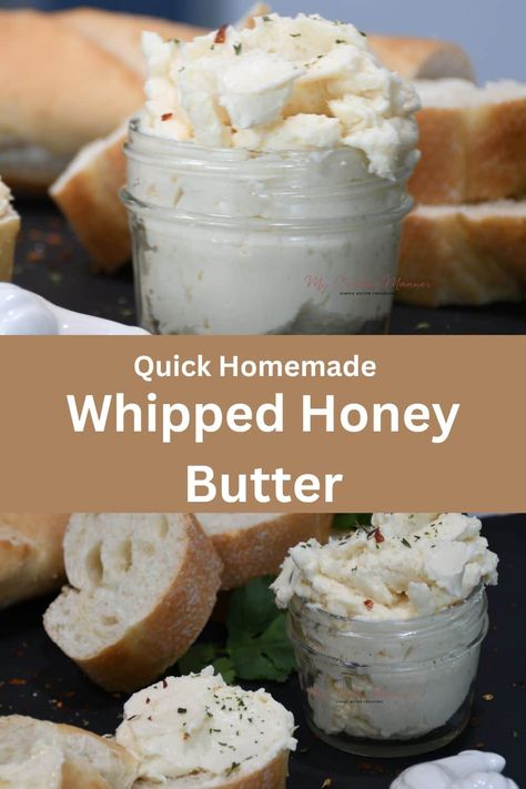 See how easy it is to mak ethis quick homemade honey butter recipe. A delightful blend of honey sweetness and creamy butter. No complicated steps, just easy delicious goodness. Perfect for your favorite bread, rolls, biscuits, or snacks. Homemade Honey Butter Recipe, Whipped Honey Butter Recipe, Whipped Honey Butter, Make Butter At Home, Homemade Honey Butter, Butter Recipes Homemade, Butter At Home, Honey Butter Recipe, Whipped Honey