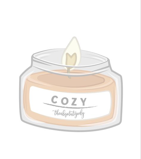 Beige Stickers, Cozy Stickers, Stickers Candle, Cozy Logo, Boho Stickers, Cozy Candle, Boho Candle, Vision Board Examples, Photo Dream