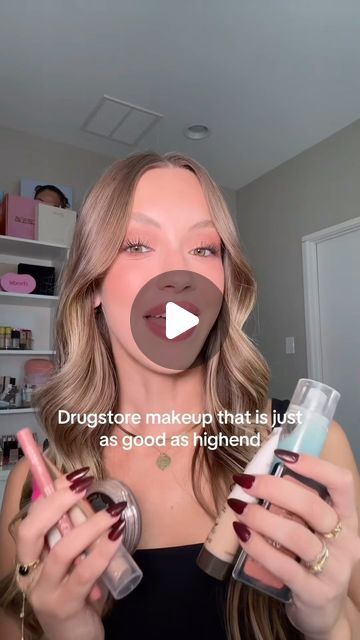 Sky on Instagram: "Drugstore makeup that is just as good as highend #drugstoremakeup #affordablemakeup #makeupchallenge #makeuptutorial #makeupproducts #makeup #ultahaul" Full Face Drugstore Makeup, Best Drugstore Makeup 2024, Good Drugstore Makeup, Drugstore Makeup Must Haves, Best Affordable Makeup, Face Makeup Routine, Everyday Makeup Tutorial, Makeup Recommendations, Drugstore Makeup Tutorial