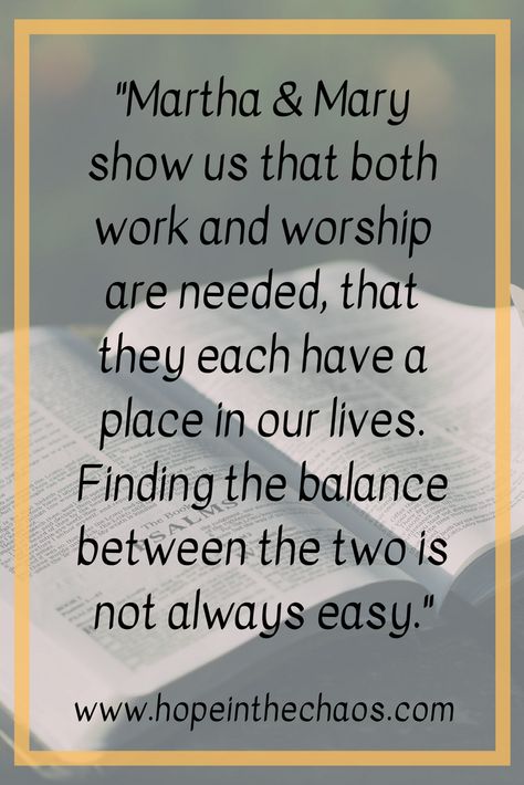 Like two sides to a coin, Martha & Mary appear to be very different. Yet, in this brief encounter with Jesus, we can learn some big lessons as we strive to find balance between our own work and worship. #faith Mary Martha Bible Craft, Mary And Martha Products, Martha And Mary Quotes, Devotion To Mary, Having A Mary Heart In A Martha World, Mary And Martha Bible, There’s Something About Mary, Christian Hospitality, Christian Women's Ministry