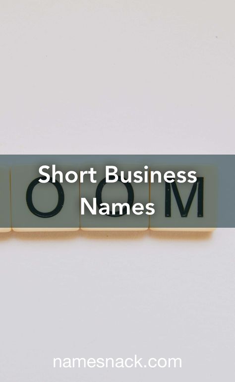 20 short business names for a range of industries. One Word Brand Name Ideas, One Word Business Name Ideas, Short Names Unique, Decor Business Names Ideas, Short Name Ideas, Buissnes Name Ideas, Unique Brand Names, Business Names Ideas Unique, Catchy Business Names