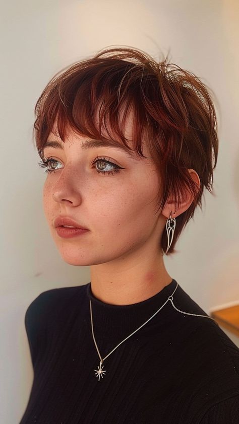 Face Framing Pixie Cut, Pixie Cuts For Round Faces, Cuts For Round Faces, Pixie Cut Round Face, Classic Pixie, Short Hair Cuts For Round Faces, Pixie Haircut For Round Faces, Soft Fringe, Style Transformation