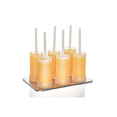 Cuisipro Create delicious desserts in your favorite flavors. | Cuisipro Cuisipro Push-up Pop Molds in White, Size 8"H X 5"W X 4"D | Wayfair 747865 Push Up Pops, Yogurt Makers, Ice Shavers, Ice Pop Molds, Ice Cream Makers, Go Back In Time, Ice Pop, Popsicle Molds, Ice Pops