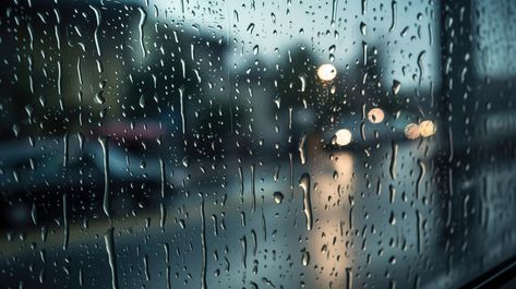 raindrops on a car window during night time or rain#pikbest#Backgrounds Rain Banner, Sea Moodboard, Rainy Day Wallpaper, Bokeh Texture, Rain Window, City By The Sea, Photography Movies, Stars At Night, Night City