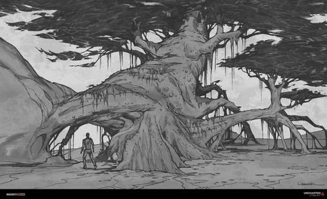 Aaron Limonick | Concept Art World Environment Drawing Ideas, Environment Sketch, Concept Art Sketches, Concept Sketches, Concept Art World, World Ideas, Drawings Ideas, Environment Art, Concept Art Drawing