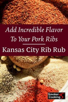 Kansas City Rub Recipe, Kansas City Rib Rub Recipe, Pork Rib Rub Recipe, Rub For Pork Ribs, Pork Rub Recipe, Rib Rub Recipe, Ribs Seasoning, Bbq Rub Recipe, Dry Rub For Ribs