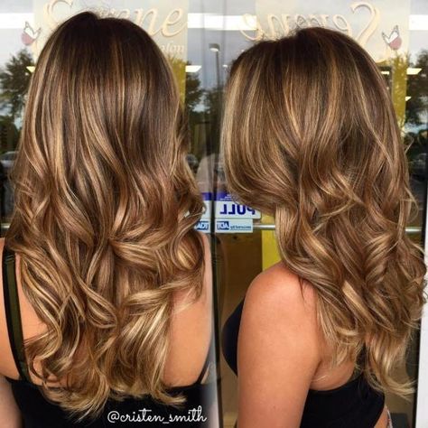 Golden Caramel Balayage, Balayage Hair Ideas, Golden Brown Hair Color, Balayage Long Hair, Golden Brown Hair, Wig Material, Bronde Balayage, Extensions Clip In, Hair Extensions Clip