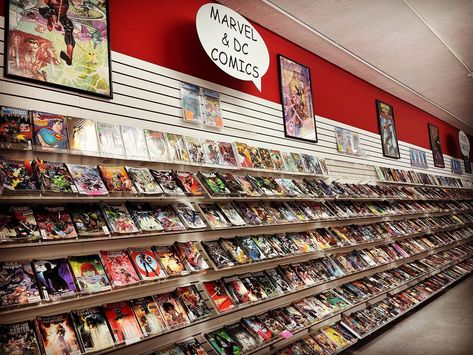 The Best Comic Book Stores in LA | Discover Los Angeles Book Shops, Dc Comics Series, Marvel And Dc, Comic Book Shop, Free Comic Books, Best Comic Books, Book Stores, Famous Comics, Comic Book Store