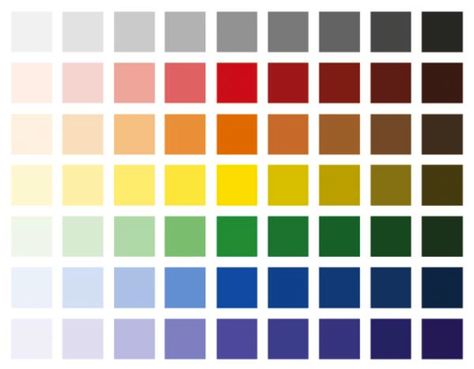 Paint Charts, Grayscale Image, Elements And Principles, Value In Art, Color Scale, Elements Of Design, Impressionist Paintings, Colour Tint, Chiaroscuro