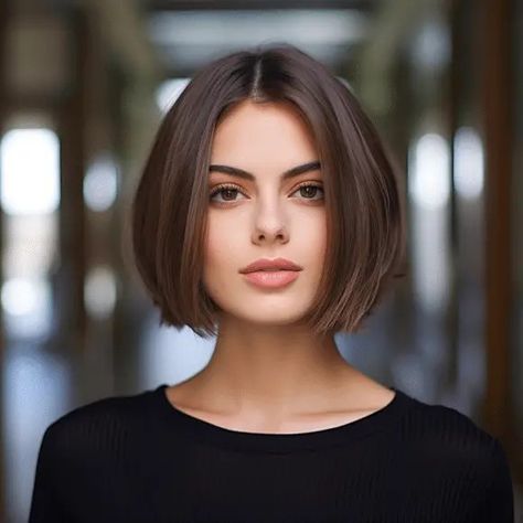 Modern Bob Hairstyles, Chin Length, Choppy Bob Hairstyles, Chin Length Hair, Lob Haircut, Bob Hairstyles For Fine Hair, Short Bob Haircuts, Trendy Hair, Bob Haircuts