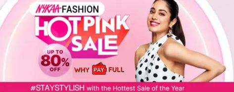 Shop the Nykaa Fashion Hot Pink Sale and save up to 80% off on 2500+ stylish brands! Discover 6,00,000+ hand-picked styles and upgrade your wardrobe with the best deals. Don’t miss this exclusive offer brought to you by WhyPayFull, the top coupon deal site in India . Start shopping now and unleash your style! Nykaa […] Nykaa Fashion, Pink Sale, Hot Sale, Pink Love, Pink Fashion, Hot Pink, Shop Now, Best Deals, Bring It On