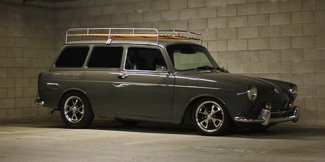 VW Type 3 Squareback. I don't care for the roof rack but the car is awesome! Vw Wagon, Volkswagen Squareback, Van Volkswagen, Volkswagen Type 3, Vw Type 3, Vw Sedan, Vw Classic, Classic Volkswagen, Volkswagen Karmann Ghia