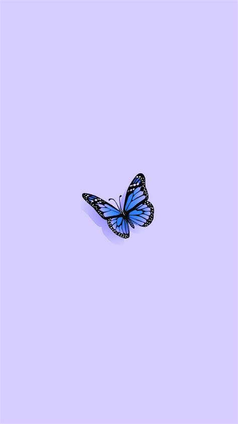 Fondo De Pantalla In 2020 | Butterfly Wallpaper Iphone Single Butterfly Wallpaper, Single Butterfly, Butterfly Wallpaper Iphone, Purple Background, Butterfly Wallpaper, Blue Butterfly, Wallpaper Iphone, Iphone, Purple