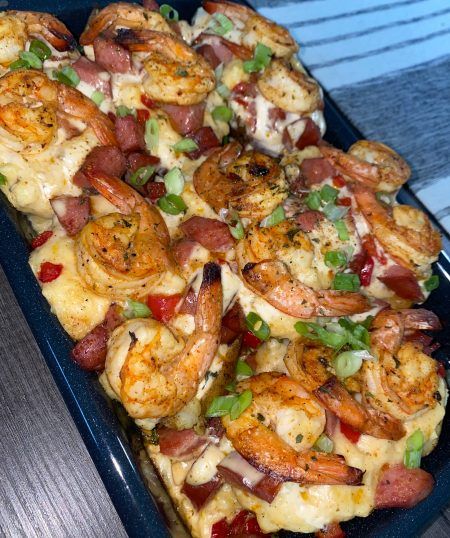 Loaded Potatoes, Creole Cooking, Cajun Dishes, Cajun Creole Recipes, Cajun Cooking, Louisiana Recipes, Loaded Potato, Creole Recipes, Shrimp Recipes Easy