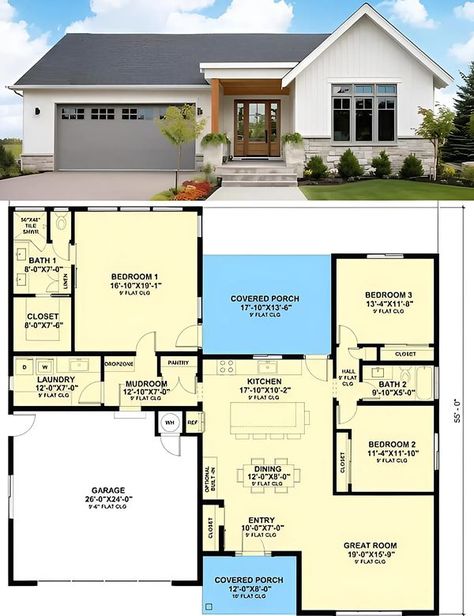 Cargo House, American House Plans, Building A Cabin, Free House Plans, Plans House, Building Plans House, American House, Hobbit House, Family House Plans