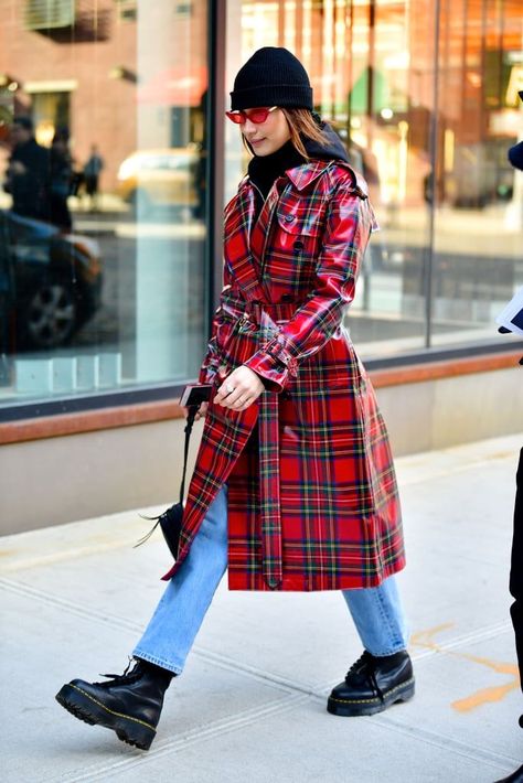 #burberry burberry jacket, burberry jacket outfit quilted, burberry jacket quilted, burberry jacket women, burberry jacket outfit fall, burberry jackets women, burberry jackets for women, burberry jackets outfit, burberry trench coat,#BellaHadid bella hadid street style, bella hadid street style summer, bella hadid street style casual, bella hadid street style 2019, bella hadid style street, bella hadid style casual, bella hadid style 2019, bella hadid style summer Check Coat Outfit, Bella Hadid Style Casual, Burberry Jacket Outfit, Red Plaid Coat, Fall Jackets Outfit, Gigi And Bella Hadid, Street Fashion Style, Burberry Trench, Trench Coat Style