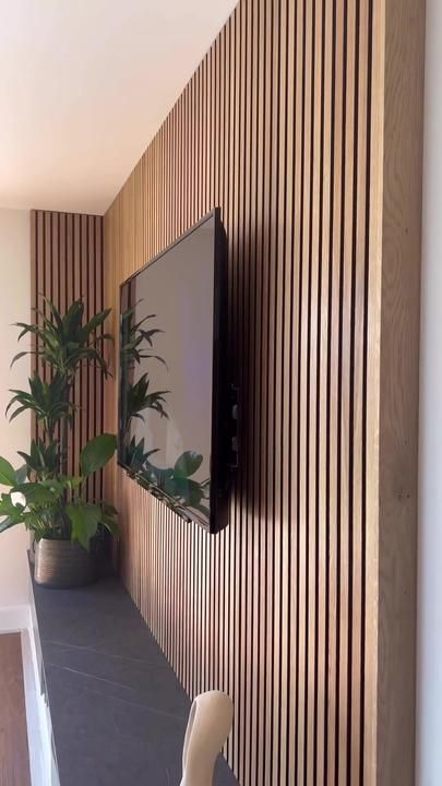 Room Media Wall, Living Room Media Wall, Wall Behind Tv, Pvc Wall Panels, Small Apartment Living Room, Wall Home Decor, Dressing Area, Small Apartment Living, Dream Living