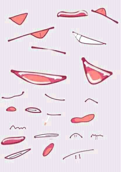 Mouth Drawing Reference Gacha, Simple Mouth Drawing, Gacha Mouth Drawing, Cute Mouth Drawing, Gacha Mouth Edit, Bouche Gacha, Anime Mouth Reference, Gacha Club Mouth, Chibi Mouth