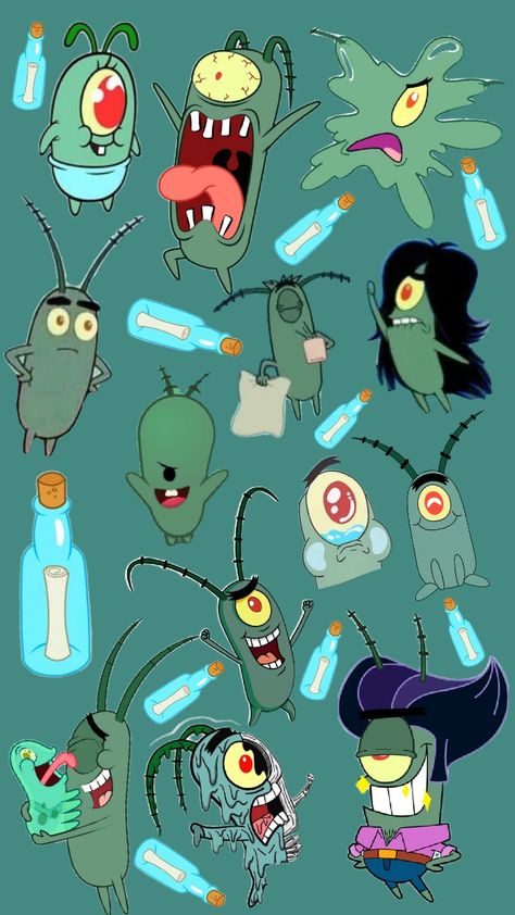 #plankton Plankton Tattoo Design, Plankton Tattoo, Plankton Spongebob, Spongebob Tattoo, Rug Design, Drawing Ideas, Tatting, Crafts For Kids, Tattoo Designs