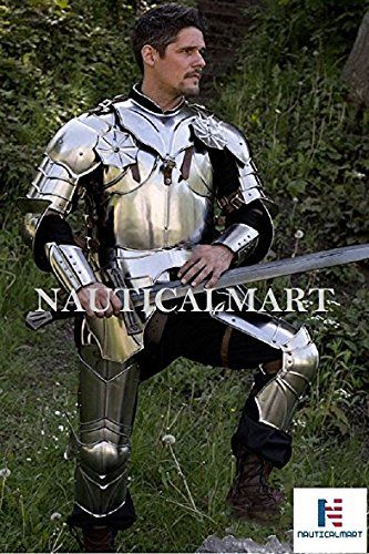 Larp Suit Of Armor Gothic Armor - One Size Hallooween Cos... https://www.amazon.ca/dp/B073W81NKF/ref=cm_sw_r_pi_dp_U_x_Ug6aBbTZTKX1C Plated Armor, Gothic Armor, Armor Suit, Body Armor Plates, Costume Armour, Dark Warrior, Armor Plate, Larp Armor, Historical Armor