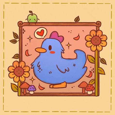 Shane’s my first pick every time in Stardew 😭🐔💙 Whose your fave?? . . . #stardew #stardewvalley #bluechicken #stardewvalleyfanart #stardewvalleyshane #gamingfanart #stardewvalleygame #fanart #stardewvalleybluechicken #procreate Stardew Valley Icons Aesthetic, Sturgeon Stardew Valley, Stardew Valley Sketch, Stardew Blue Chicken, Stardew Valley Winter Wallpaper, Stardew Valley Diy Gift, Stardew Valley Painting Ideas, Stardew Valley Doodles, Stardew Pfp