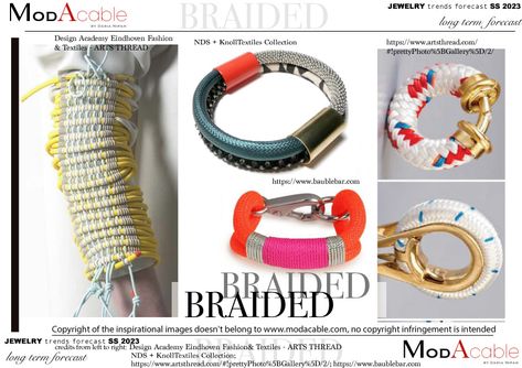 SS 23 Braided - ModaCable 2023 Jewelry Trends Forecast, Jewellery Trends 2022 2023, 2023 Jewelry Trend Forecast, Top Jewelry Trends 2023, Jewelry Trends 2022 2023, Accessory Trends 2023, Accessories Trend 2023, 2023 Accessories Trends, Jewellery Trends 2023