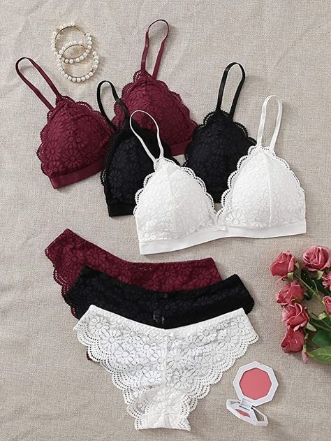 Sexy gift for her, romantic wear, sexy gift for wife, hot lingerie sets Panties And Bras, Silk Pajamas Women, Lingerie Outfit, Romantic Colors, Cute Bras, Hogwarts Dr, Cute Lingerie, Lace Lingerie Set, Romantic Lace