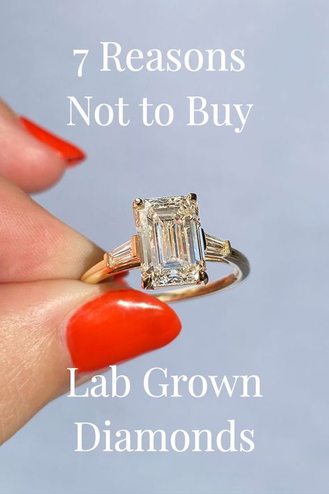 Lab created diamonds are top of mind for every engagement ring searcher right now. But is the lower price tag worth it? Get our insider tips before you buy. 2 Carat Lab Created Diamond, Michael M Engagement Rings, 3k Diamond Ring, Upgrade Diamond Ring, Modern Diamond Engagement Rings, Sentimental Engagement Rings, Engagement Rings With Prices, Engagement Ring Diamond Sizes, Trending Diamond Rings