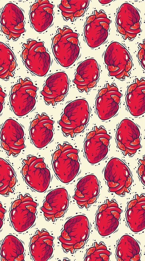 Medical Seamless Pattern, Valentines Phone Wallpaper Aesthetic, Witchy Valentines Day Wallpaper, Valintens Wallpaper, Valentines Day Fondos, Aesthetic Wallpaper Valentines Day, Vintage Heart Wallpaper, Medical Wallpaper Iphone, Valentines Background Aesthetic