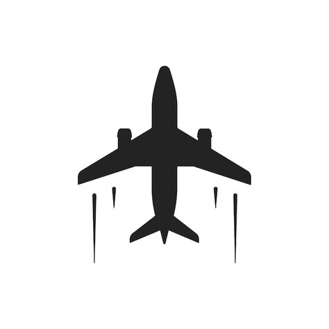 Airplane with trace line icon air transp... | Premium Vector #Freepik #vector #aviation #flying-plane #flight #air-plan Trace Line, Airplane Outline, Airport Logo, Fly Private, Plane Vector, Plane Logo, Business And Advertising, Air Plain, Plane Icon