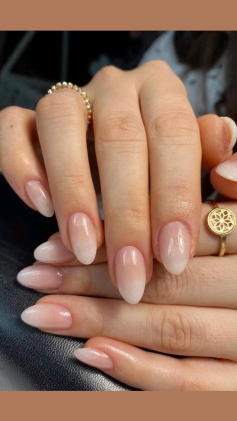 Easy Nails, Minimal Nails, Casual Nails, Soft Nails, Stil Elegant, Oval Nails, Neutral Nails, Nature Tattoos, Nailed It