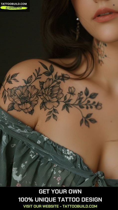 Elegant Tattoos For Women, Bug Tattoo Ideas, Shoulder Tattoos For Females, Top Of Shoulder Tattoo, Yourself Tattoo, Bird Shoulder Tattoos, Shoulder Tattoo Ideas, Feminine Shoulder Tattoos, Women's Shoulder Tattoo