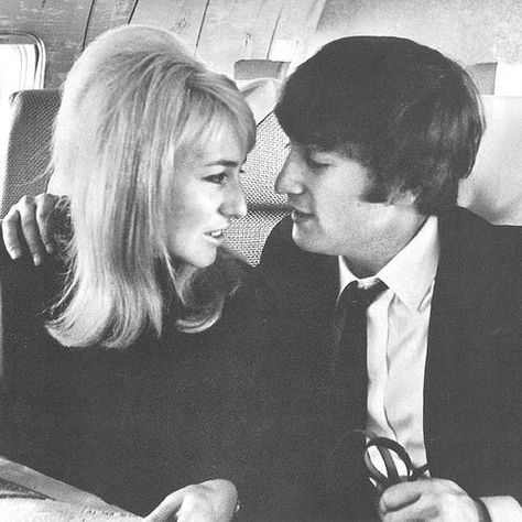 "John's wife" -George John And Cynthia, Cynthia Lennon, The Beatles 1, Beatles Girl, Beatles Love, Imagine John Lennon, John Lennon Beatles, Film Archive, Musical Band