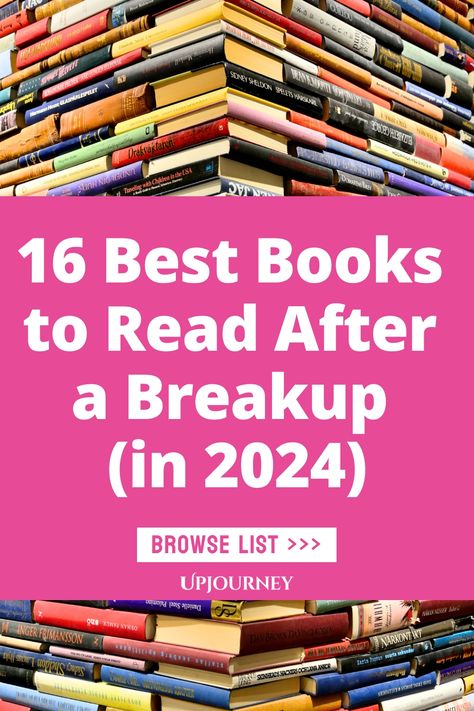 Explore our list of the 16 best books to dive into post-breakup in 2024. Whether you seek solace, guidance, or simply a captivating distraction, these reads have got you covered. From empowering self-help guides to heartwarming fiction tales, this selection offers something for everyone navigating through heartache. Turn the page and begin your journey towards healing and growth with these powerful literary works. Books To Read After A Breakup, Healing After A Breakup, Post Breakup, Emotional Clutter, Turn The Page, After A Breakup, Empowering Books, Best Self Help Books, Relationship Posts