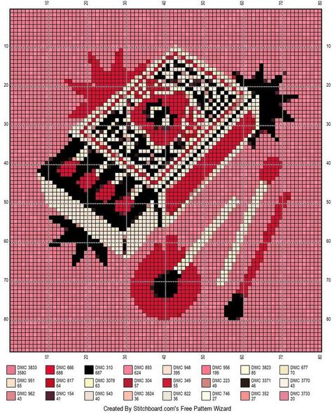 Crochet Room Decor Grunge, Trendy Cross Stitch, Creative Cross Stitch, Cross Stitch Designs Free Embroidery Patterns, Goth Cross Stitch Pattern Free, Pixel Art Knitting, Crochet Tapestry Pattern Grid, Pixel Art For Cross Stitch, Cross Stitching Aesthetic