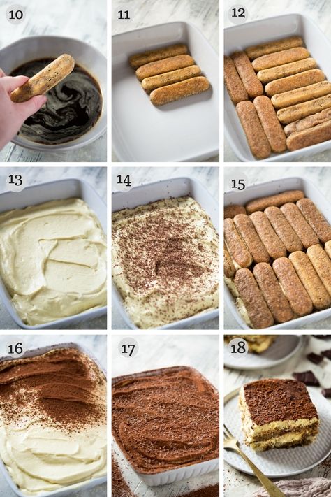 Inside The Rustic Kitchen Recipes, Trimusu Recipe, Terrimissu Recipe, Tiramisu Easy Recipe, Small Tiramisu Recipe, Small Tiramisu, Terimasu Recipe Easy, Crowd Pleaser Desserts, Tiramisu With Cream Cheese