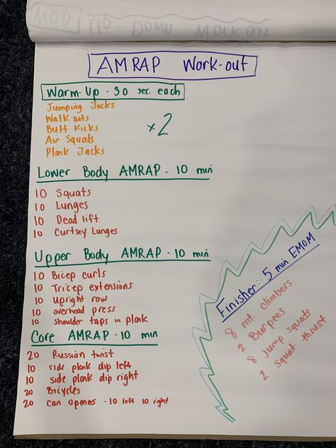 Bootcamp Workout Amrap, Simple Crossfit Workouts, Boot Camp Ideas Workouts, Full Body Bootcamp Workout, Group Hiit Workout, Hitt Workouts With Weights, Crossfit Warmup Exercises, Senior Fitness Games, 45 Minute Hiit Workout