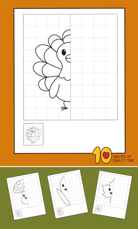 Thanksgiving Symmetry Worksheets Symetry Drawings Simple, Symetry Drawings, I Spy Thanksgiving, Thanksgiving I Spy, Turkey Printable, Crafts To Do Together, Symmetry Worksheets, Printable Mask, Symmetry Drawing