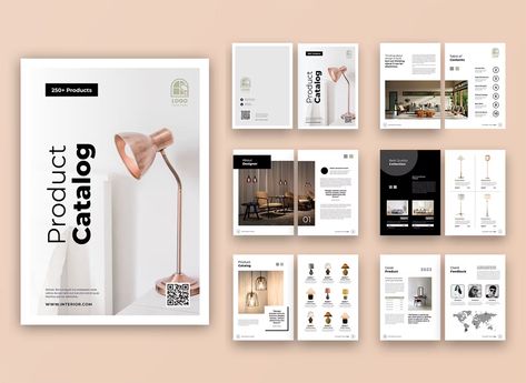 Product Catalog Template InDesign INDD & IDML. 12 Custom Pages Product Catalog Design, Catalogue Design Templates, Scent Marketing, Catalog Design Layout, Product Catalog Template, Catalogue Layout, Catalog Template, Lookbook Design, Booklet Template