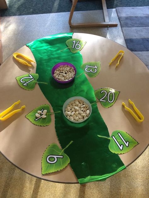 Jack And The Beanstalk Preschool, Eyfs Jack And The Beanstalk, Large Group Activities, Maths Eyfs, Fairy Tales Preschool, Maths Activity, Fairy Tale Activities, Early Years Maths, Fairy Tale Crafts